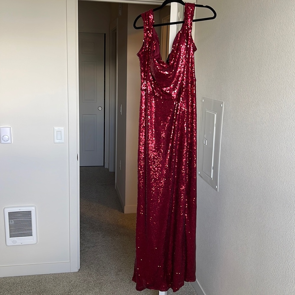 Red dress